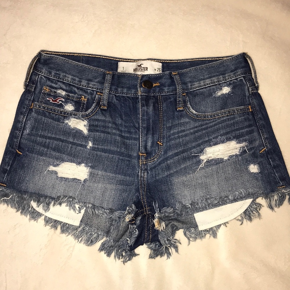 Hollister jean shorts